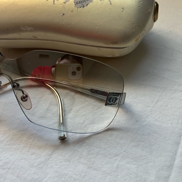 Authentic Chanel Shield Sunglasses - Picture 3 of 5